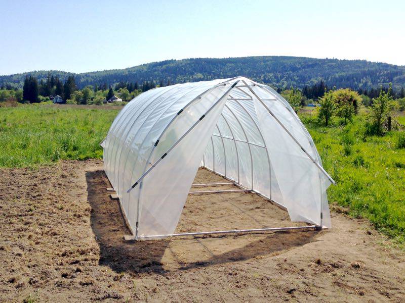 New hoop house cover