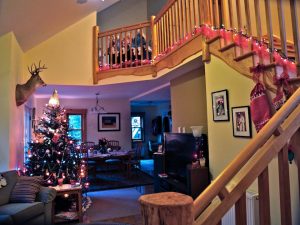 Stairs in a festive mood